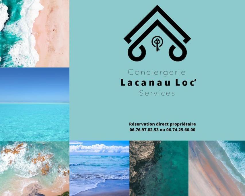 Superbe Vue A 180° Sur L'Ocean Lägenhet Lacanau Exteriör bild