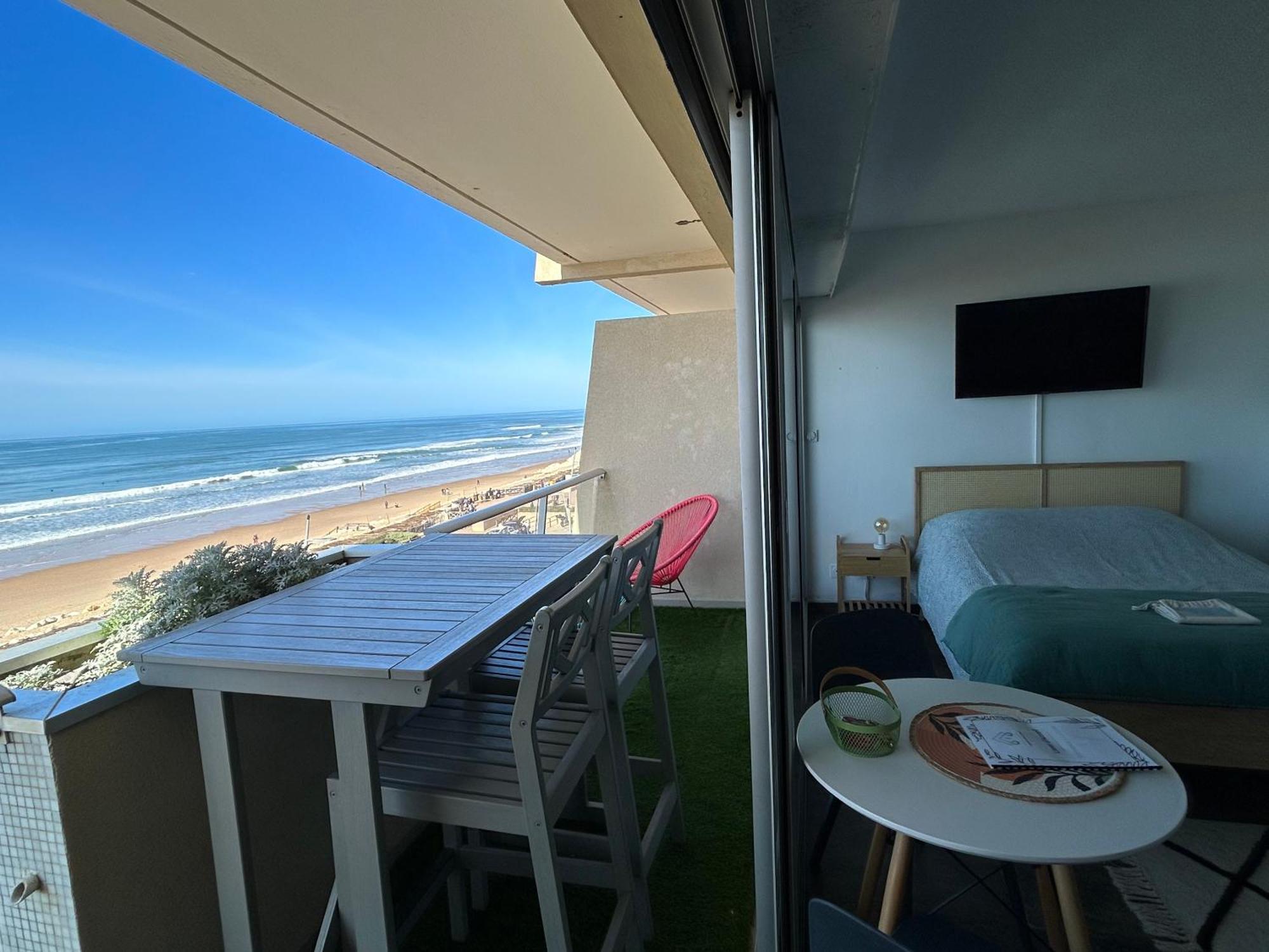 Superbe Vue A 180° Sur L'Ocean Lägenhet Lacanau Exteriör bild